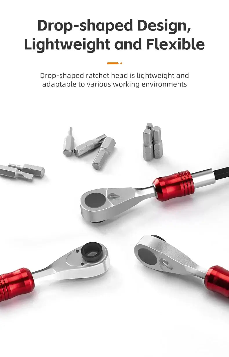 Portable Tool Repair Tools Kits Ratchet Wrench Set Torque