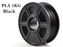 PLA 3D Printing Filament 1KG - Black