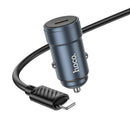 Hoco Fast Charging 30W C to iP Car Charger