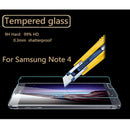 3x Samsung Note 4 Tempered Glass Screen protector
