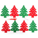 46PCS Merry Christmas Banner Decorations Bunting Sign 9