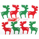 46PCS Merry Christmas Banner Decorations Bunting Sign 10