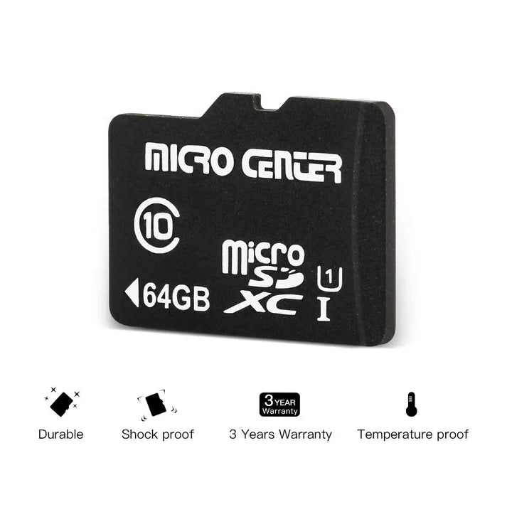 Memory Micro SD Card (32GB, 64GB, 128GB, 256GB)