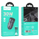 Hoco Fast Charging 30W C to iP Car Charger