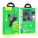 4 Port 2C2A Car Phone Fast Charger For Android iPhone