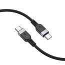 Hoco Type C to C Cable Fast Charging Cable Black
