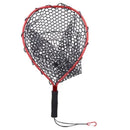 48cm Kayak Landing Net with Leash - Red 1
