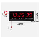 48cm Large Big Jumbo LED Wall Desk Clock Display