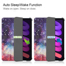 iPad Mini 7 (A17 Pro 2024) Designer Tri Fold Case [Galaxy]