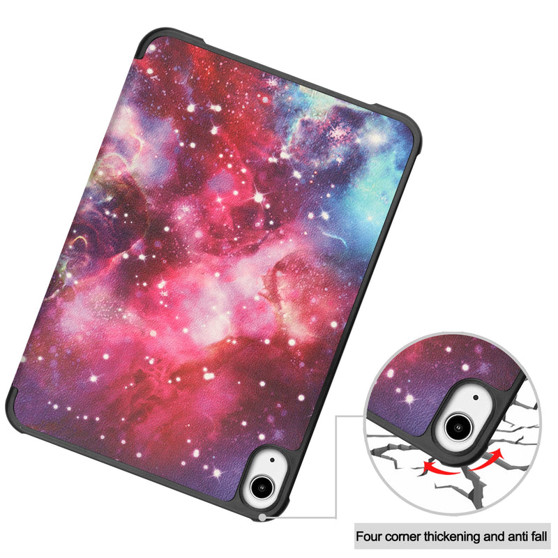 iPad Mini 7 (A17 Pro 2024) Designer Tri Fold Case [Galaxy]