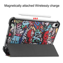 iPad Mini 7 (A17 Pro 2024) Designer Tri Fold Case [Graffiti]