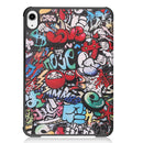 iPad Mini 7 (A17 Pro 2024) Designer Tri Fold Case [Graffiti]