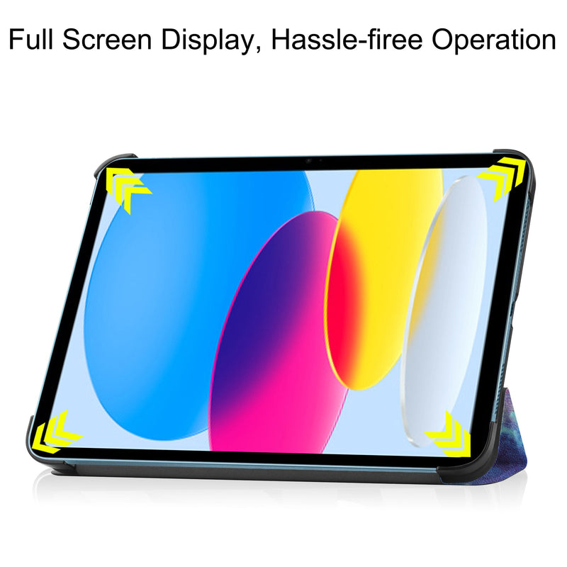 iPad 11 (A16, 2025) Designer Tri Fold Case [Galaxy]