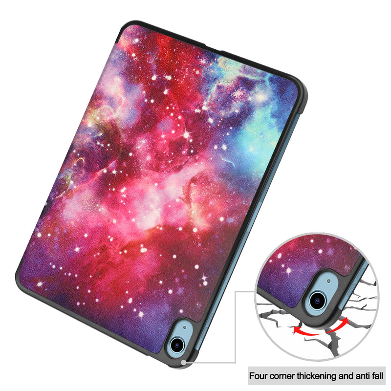 iPad 11 (A16, 2025) Designer Tri Fold Case [Galaxy]