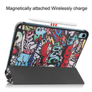 iPad 11 (A16, 2025) Designer Tri Fold Case [Graffiti]