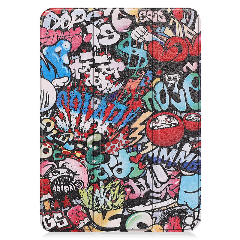 iPad 11 (A16, 2025) Designer Tri Fold Case [Graffiti]