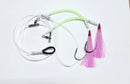 Cod Flasher Rig  6/0 LongShank - Yellow