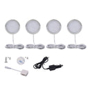 4x 12V LED Down Light Cabin Ceiling Lamp Caravan Camper