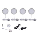 4x 12V LED Down Light Cabin Ceiling Lamp Caravan Camper