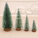 4x Mini Christmas Tree 4