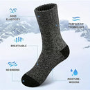 5 Pair Merino Wool Socks for Men Thick 4