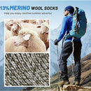 5 Pair Merino Wool Socks for Men Thick 3