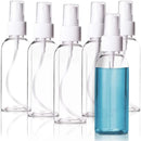 5 x 100 ml Clear Plastic Bottle with Fine Mist Spray