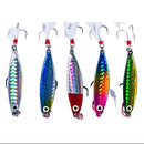 5 x 20 gram Lures with Tackle Box for Trout Salmon Kahawai 1