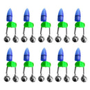 5 X Fishing Bite Alarms with Light 3