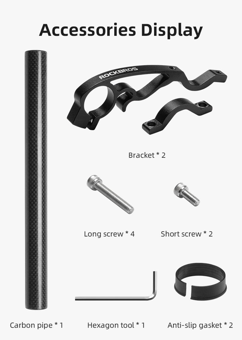 Bike Handlebar Extender Extension Bicycle Multfunctional