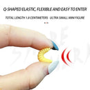 50PCS 2cm 0.3g Artificial Soft Grub Bait 8