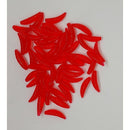 50PCS 2cm 0.3g Artificial Soft Grub Bait 3