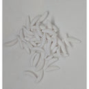 50PCS 2cm 0.3g Artificial Soft Grub Bait 7