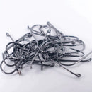 50pcs Double-backed 5/0 High Carbon Fishing Hooks 5