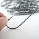50pcs Double-backed 5/0 High Carbon Fishing Hooks 6