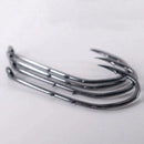 50pcs Double-backed 5/0 High Carbon Fishing Hooks 3
