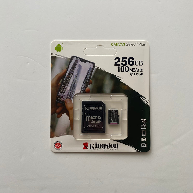 Memory Micro SD Card (32GB, 64GB, 128GB, 256GB)