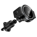 5W Wireless Charging Magnetic 2-in-1 Air Vent Phone Holder – Magnetic or Clamp Mount