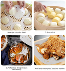 200pcs Air Fryer Liners Perforated Parchment Paper Square Non-stick
