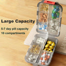 Travel Pill Box Organizer
