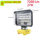 5inch LED Work Light for DeWalt Battery 4
