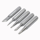 5pcs Soldering Iron Heads - 900M Tips I + B + K + 2.4D + 3C