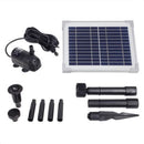 5w Solar Powered Submersible Water Pump Kit Garden Pond