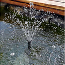 5w Solar Powered Submersible Water Pump Kit Garden Pond