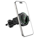 5W Wireless Charging Magnetic 2-in-1 Air Vent Phone Holder