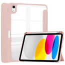 iPad 10.9" Case (10th Gen 2022), Pad 11 (A16 2025) Clear Pen Slot Holder Case Cover
