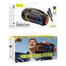 600W Bluetooth Party Speaker with 2 Wireless Microphones 10
