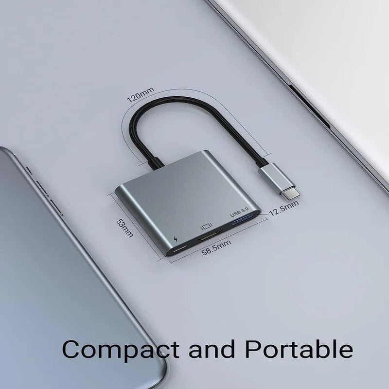 USB3.1-C Type-C To HUB Adapter