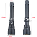 XHP90 3000LM Tactical 3 Mode Zoom Flashlight LED Hunting Torch
