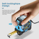 60m 3 in 1 Digital Measure Tape Laser Distance Meter Range